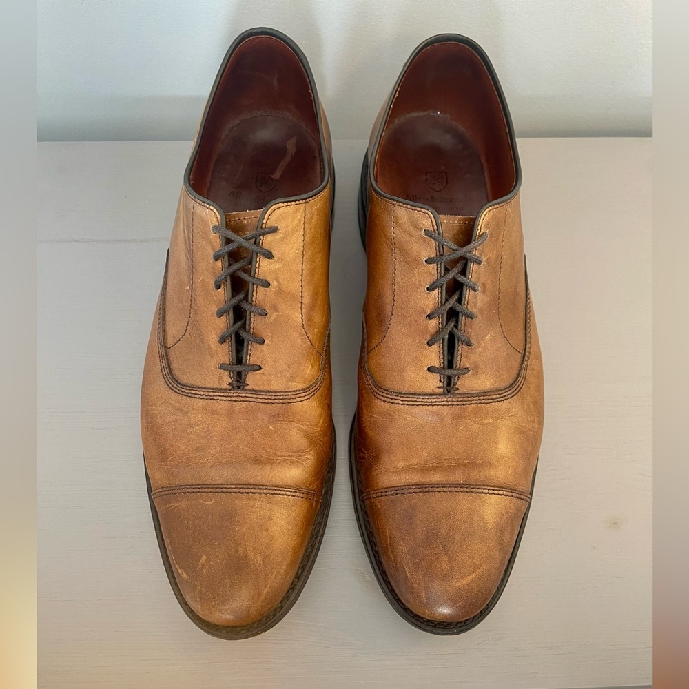 Allen Edmonds Park Avenue Cap-Toe Oxford Men’s Dress Shoe 10.5D - Picture 3 of 14